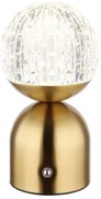 Globo 21007M-LED Dimmelhető érintős asztali lámpa JULSY LED/2,5W/3,7V 2700/4000/6500K réz