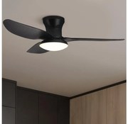 Brilagi Brilagi - LED Dimmelhető mennyezeti ventilátor LED/30W/230V 3000-6500K fekete + távirányító BG1608