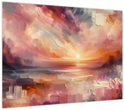 Kép - Festett alkonyat (70x50 cm)