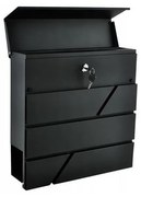 Postaláda 36,7x37 cm antracit