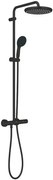Zuhanyrendszer GROHE Tempesta System termosztatikus csapteleppel fekete matt 266702431