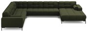 Zöld sarokkanapé (bal oldali) Bali – Cosmopolitan Design