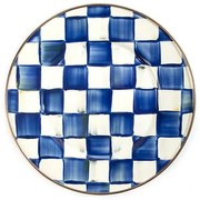 Zománcozott desszerttál "Royal Check" 20 cm - MacKenzie-Childs