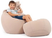 Drapp ALL IN Tini Babzsákfotel Garnitúra