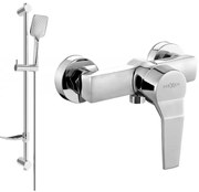 Mexen Caro DF62 zuhanycsaptelep zuhanykészlettel, króm - 74664DF62-00