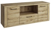 DORSI 2D1S/135 tévés szekrény, Navarra tölgy