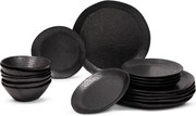 Kőedény hatszemélyes étkészlet 18 db-os Dark Moon – Bonami Selection