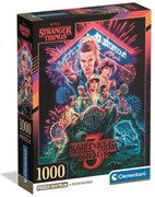 Stranger Things Starcourt Mall 1000 db-os Compact puzzle Clementoni