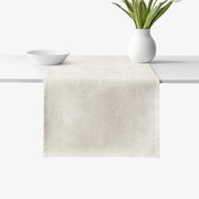 Goldea malaga dekoratív asztali futó - világos vászonszövésű 35x180 cm