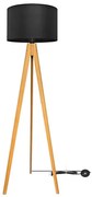 Állólámpa ALBA 1xE27/15W/230V fekete/tölgy