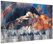 Kép - A sweathouse-ok illusztrációja (90x60 cm)