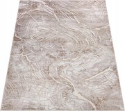 Komo Szőnyeg 120x170 Stílusos Modern fényes bézs krém w27