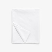 Goldea sima pamut lepedő - fehér 220 x 240 cm