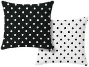 2 db dekoratív párnahuzat szett COLAM GREY 45x45 cm, szürke