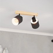 Eglo 99489 - Spotlámpa BATALLAS 2xE27/10W/230V