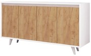 Nossa Oak and White szekrény