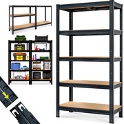 monzana® Polc 180x90x40 cm - fekete