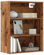 függő fali szekrény régi fa 69,5x32,5x90 cm