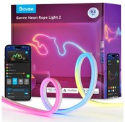 Govee Govee - Neon 2 MATTER hajlítható LED szalag 3m RGBIC Wi-Fi IP67 GV0035