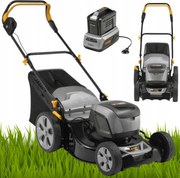 Akkumulátoros fűnyíró 48V 5Ah Alpina AL5 4648 Li Kit 46 cm szénkefe nélküli