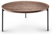 Stůl SAVOYE, průměr 90 cm, dub kouřový - Eva Solo