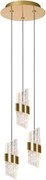 Lucide KLIGANDE 13496/21/02 Függőlámpa 3x7w/led 2700k 720lm ip20