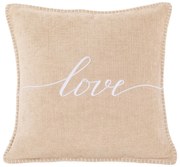 Damian W bézs díszpárna, 45 x 45 cm - Tiseco Home Studio