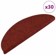 30 db piros öntapadó lépcsőszőnyeg 56 x 17 x 3 cm