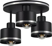 Csillár BODO SILVER 3xE27/60W/230V