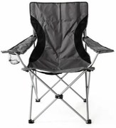 DIVERO Kempingszék összecsukható szürke