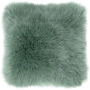 Sheepskin zöld díszpárna, 45 x 45 cm - Tiseco Home Studio