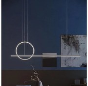 Redo 01-1735 - GIOTTO LED/46W/230V fekete állítható LED csillár kábellel