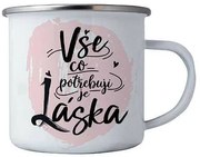 Bohemia Gifts Fém bögrék - Szerelmeseknek, 350 ml