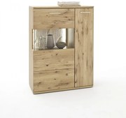 SANTORI T21 Alacsony Jobbos Üveges tároló 2 ajtós 90cm