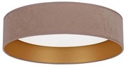 Brilagi - VELVET LED mennyezeti lámpa 24W 230V 3000/4000/6400K bézs/arany