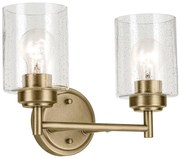 Kichler KL-WINSLOW-2W-NBR - Fali lámpa WINSLOW 2xE27/60W/230V réz