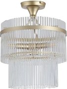 Searchlight 11300-3GO - LARA felületre szerelhető csillár 3xE27/60W/230V