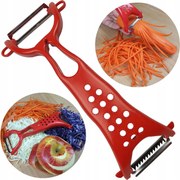 Kétoldalas Zöldséghámozó Reszelő Kés Julienne Borotva #07