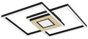 Eglo Marinello 99659 távirányítós mennyezetlámpa, 2x17W+4,2W LED, 3000K-6000K, 2040+510 lm