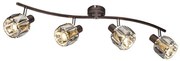 Globo 54357-4 - Spotlámpa INDIANA 4xE14/40W/230V