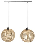 Atmosphera - Csillár zsinóron RANA 2xE27/40W/230V rattan