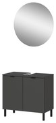 Antracitszürke fürdőszoba bútor szett Arcena – Germania