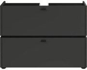 Antracitszürke mosdó alatti szekrény 80x59 cm Modesto – Germania