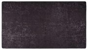 antracitszürke csúszásmentes mosható szőnyeg 190 x 300 cm
