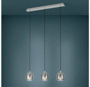 Eglo 39667 - Csillár zsinóron ALBARINO 3xE27/40W/230V füstös