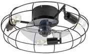 Rábalux CADMUS 71043 ventilátoros mennyezeti lámpa, 3xE27