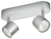 Philips 56242/48/16 - STAR LED spotlámpa 2x4,5W, 230V, fényerőszabályzós