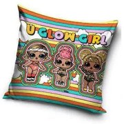 LOL Surprise Glow Girls párnahuzat 40x40 cm