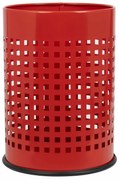 Alda Officer perforált szemetes 18 l, piros, 18 l