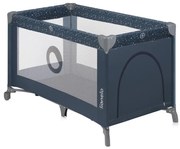 Lionelo - STEFI utazóágy, kék-szürke